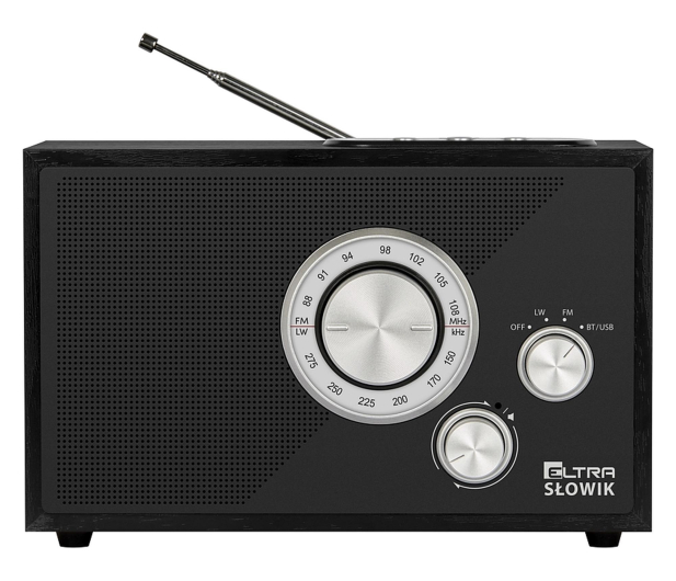 ELTRA SŁOWIK Czarny USB/BT - 1589933 - zdjęcie